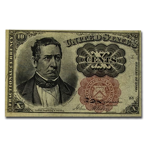 5th Issue Fractional Currency 10 Cents AU (FR#1264) 5th Issue Fractional Currency 10 Cents AU (FR#1264)